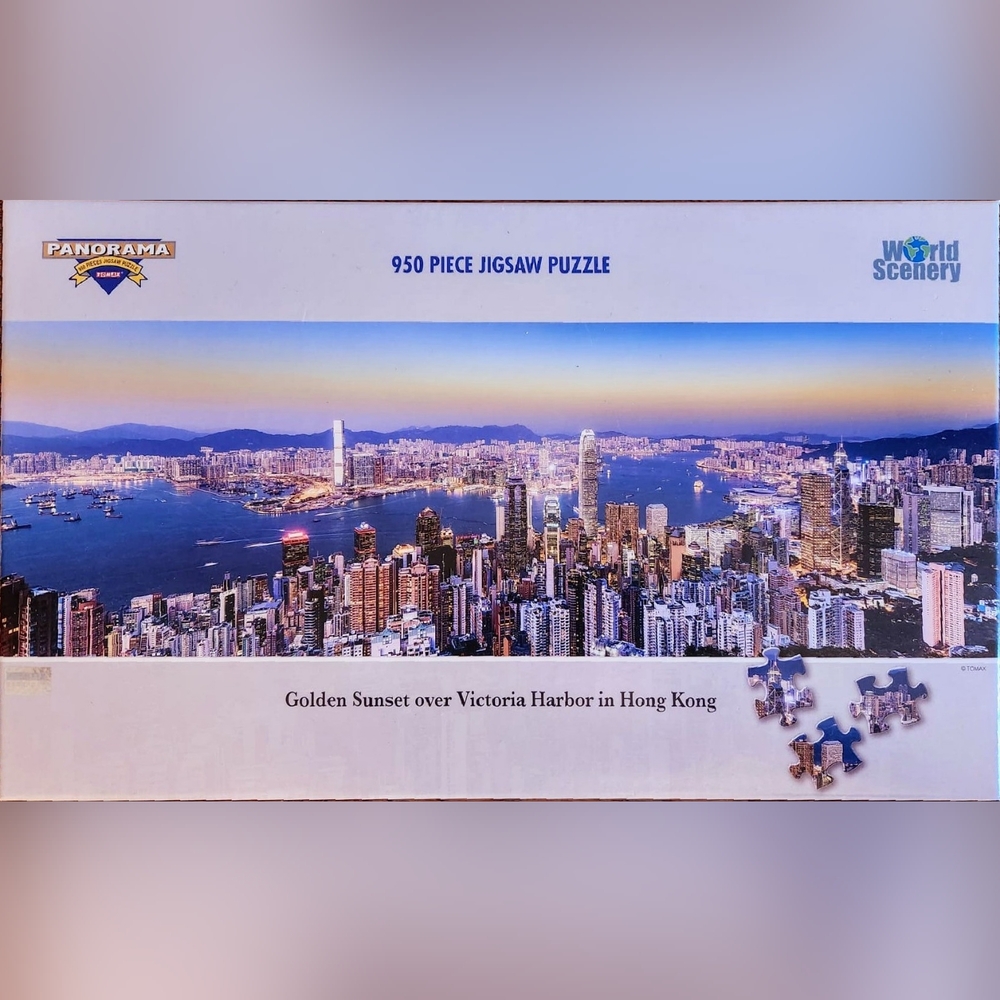 Beautiful Hong Kong harbour puzzle